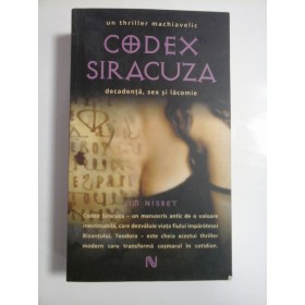  CODEX  SIRACUZA  (un thriller machiavelic)  -  Jim  NISBET 